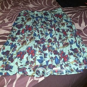 Lularoe Madison skirt, size XL, EUC